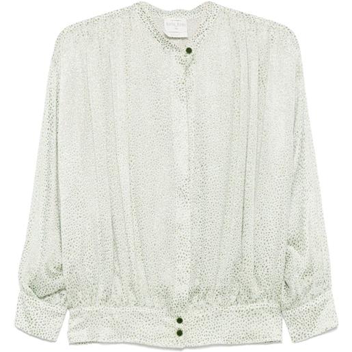 Forte Forte blusa con stampa astratta - verde