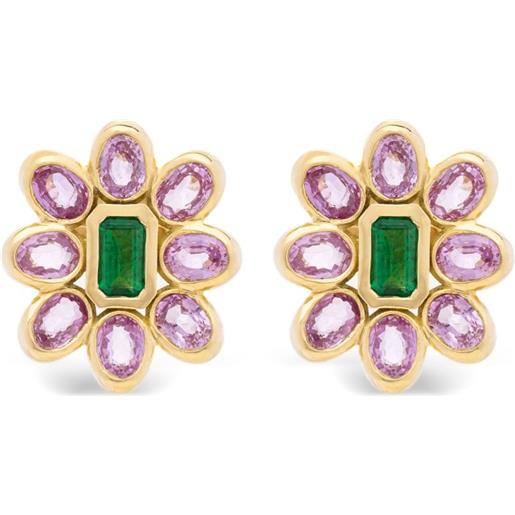 Future Fortune orecchini baby bloom in oro giallo 18 carati