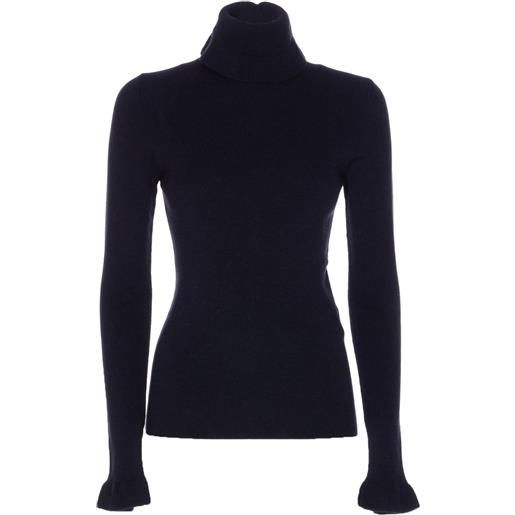 Chloé maglione a collo alto - blu