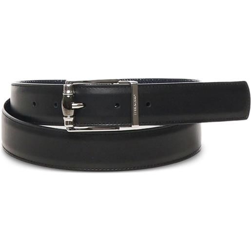 Ferragamo cintura reversibile con fibbia - blu