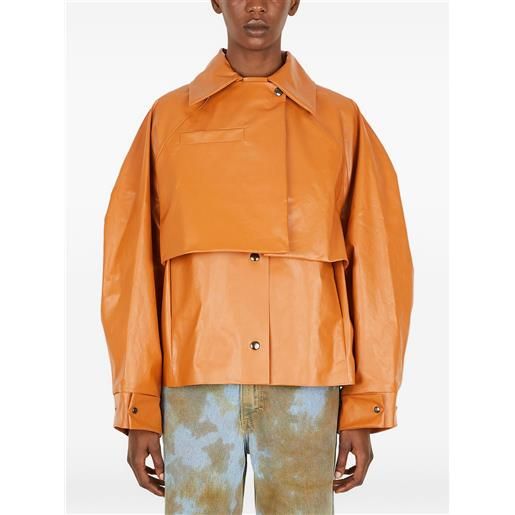 KASSL Editions trench a strati - arancione