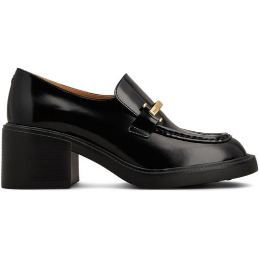 Tod's mocassini in pelle 60mm - nero
