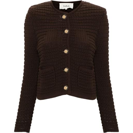 Ba&Sh cardigan gaspard - marrone