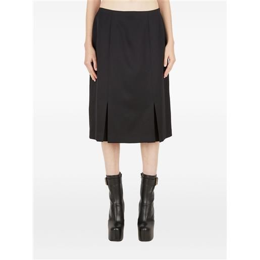 Raf Simons gonna midi svasata - nero