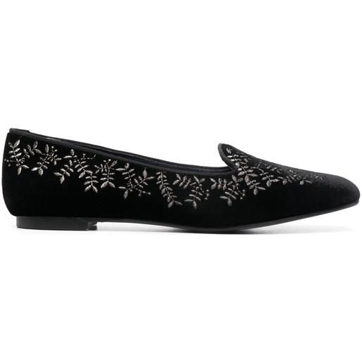 10 CORSO COMO slippers hojas 10 CORSO COMO x castañer - nero