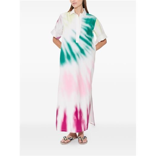 Rosie Assoulin abito con fantasia tie dye - verde