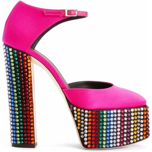 Giuseppe Zanotti pumps bebe con borchie - rosa