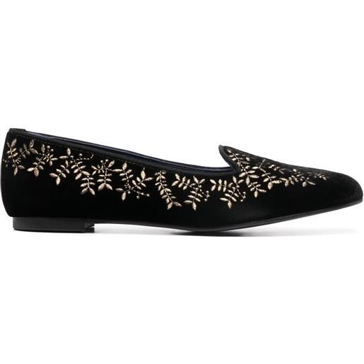10 CORSO COMO slippers hojas 10 CORSO COMO x castañer - nero
