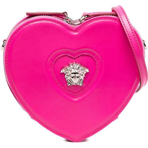 Versace Kids borsa a spalla con placca medusa - rosa