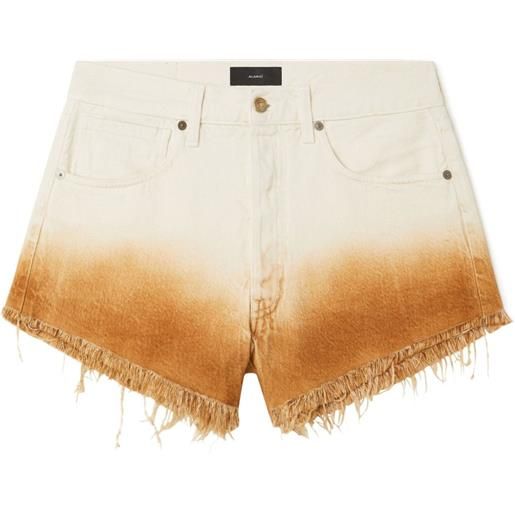 Alanui shorts denim bright hues - toni neutri