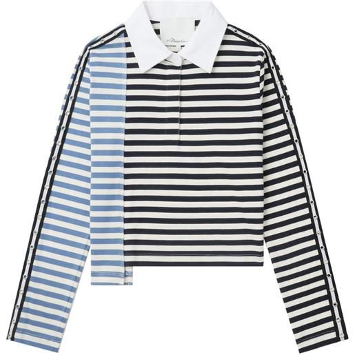 3.1 Phillip Lim polo a righe - nero