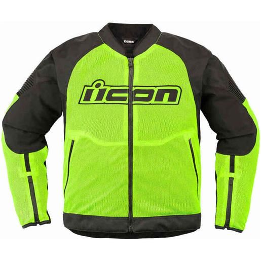 Icon giacca moto Icon overlord3 mesh ce giallo hi vision
