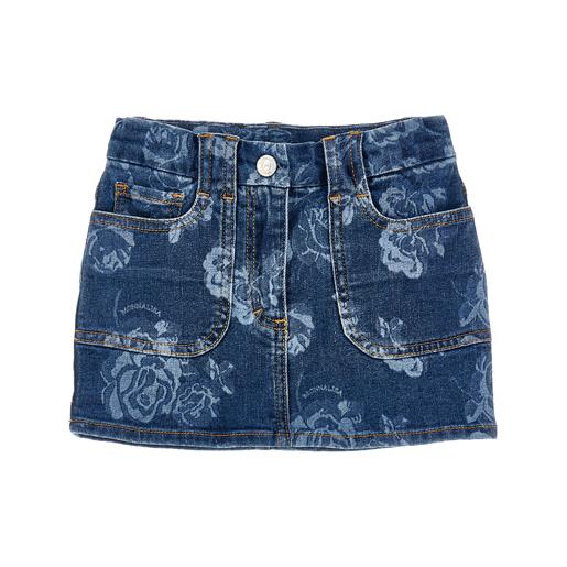 Monnalisa minigonna denim rose