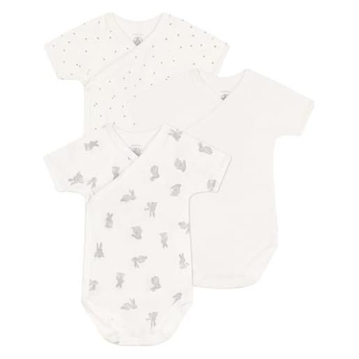 Petit Bateau a0av0 body nascita a maniche corte unisex - bimbi 0-24 variante 1 6 mesi