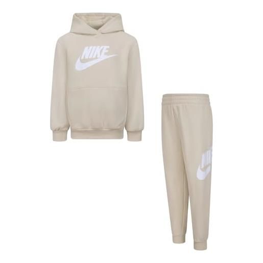 NIKE tuta da bambini club french terry beige taglia 2-3 a codice 86l595-x5c