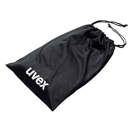 Uvex bustina portaocchiali grande bag micro fiber large for goggles unisex unica, nero
