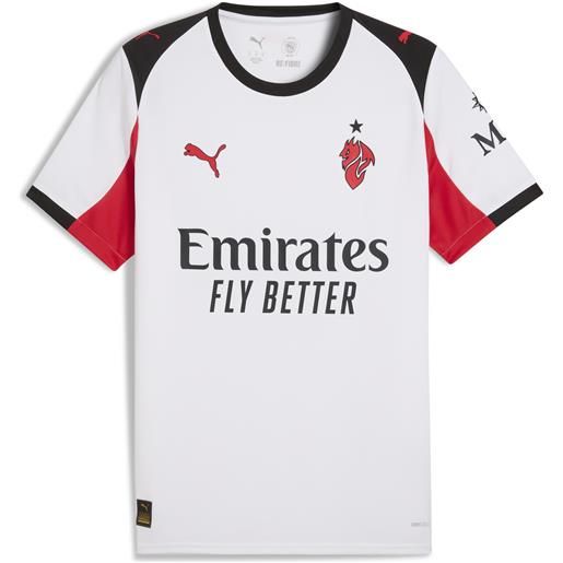 PUMA maglia gara away ac milan 25/26 da uomo, accessori, bianco, s