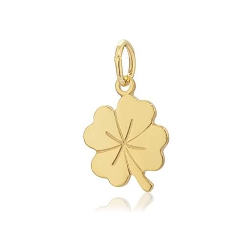 TheCharmWorks Ciondolo Portafortuna Trifoglio In Argento Sterling: Un Gioiello Dal Significato Speciale - 3