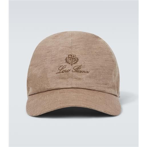 Loro Piana cappello da baseball in lino