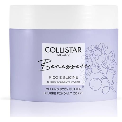 Collistar benessere fico e glicine burro fondente corpo 200ml