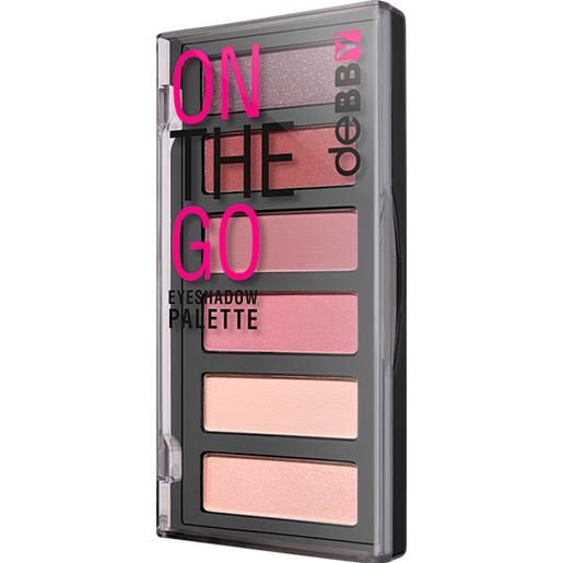 Debby palette on the go eyeshadow 2 nude rose