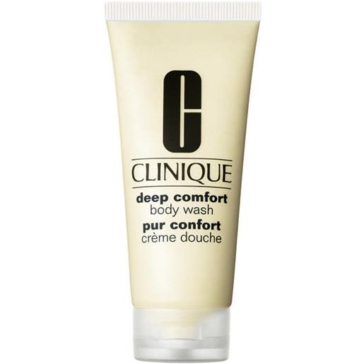 Clinique deep comfort body wash - crema doccia per il corpo 200ml