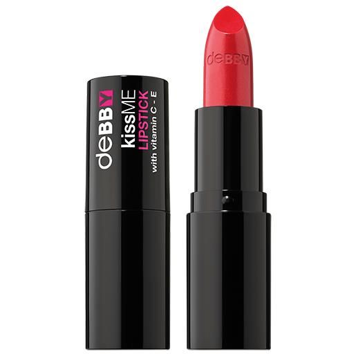 Debby kiss. Me lipstick creamy 08 fire red