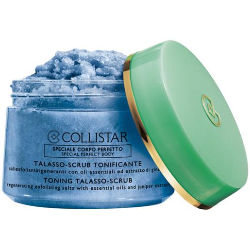 Collistar talasso scrub tonificante sali esfolianti rigeneranti 700gr
