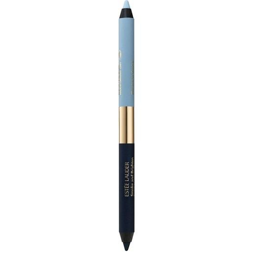 Estee lauder smoke and brighten kajal eyeliner duo marine / sky blue