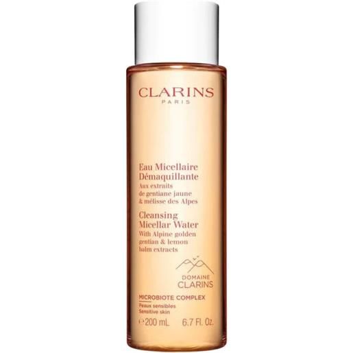 Clarins eau micellaire demaquillant 200ml - new pack