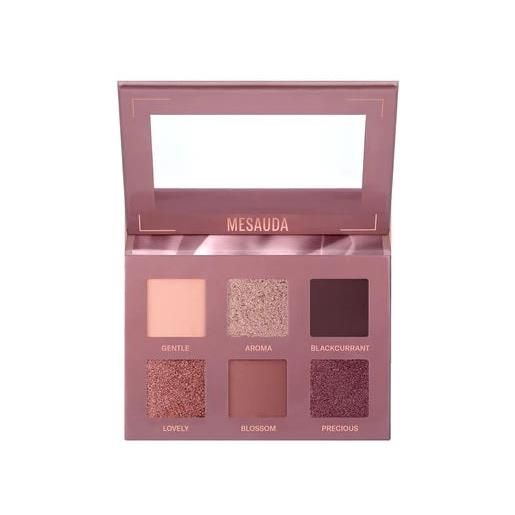 Mesauda bare harmony palette 6gr / 201 tender mauve