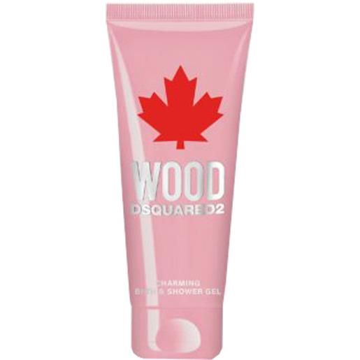 Dsquared wood pour femme gel doccia 200ml