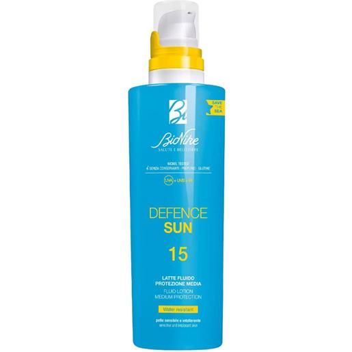 I.C.I.M. (BIONIKE) INTERNATION bionike defence sun latte fluido protezione media spf 15 200ml