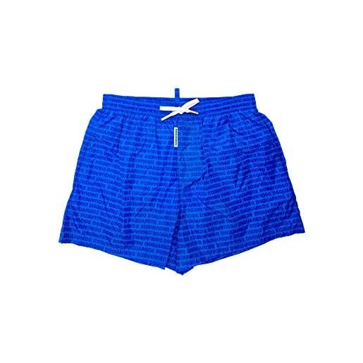 DSQUARED2 costume boxer uomo con logo all over d7b644630 - dsquared2 (50 / l, blu royal)
