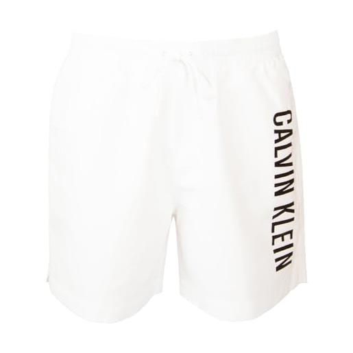 Calvin Klein boxer mare uomo ck piscina con logo stampato elastico in vita con culisse articolo zm0zm02362, ycd pvh classic white, m