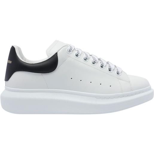 Alexander McQueen sneakers oversize in pelle - bianco