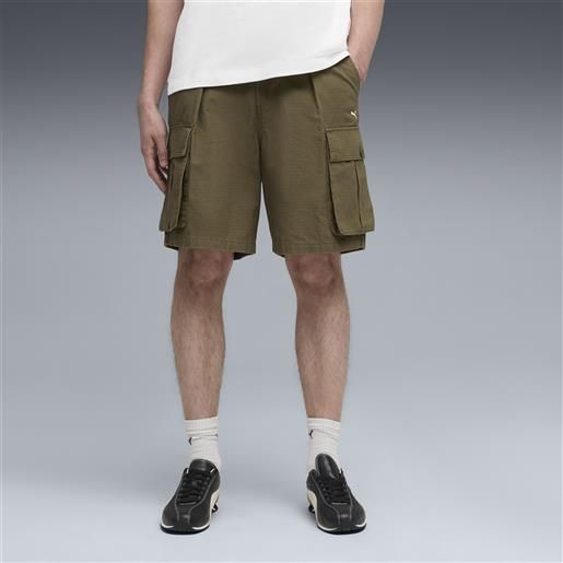 PUMA shorts cargo mmq da uomo, accessori, verde, s