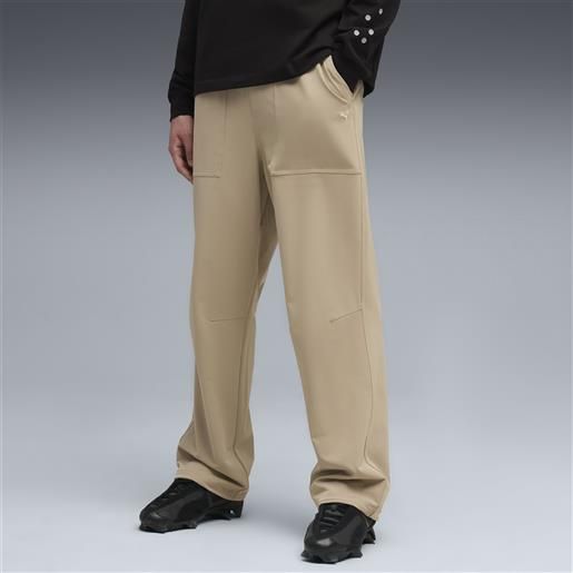 PUMA pantaloni in tessuto mmq da uomo, accessori, beige, xl
