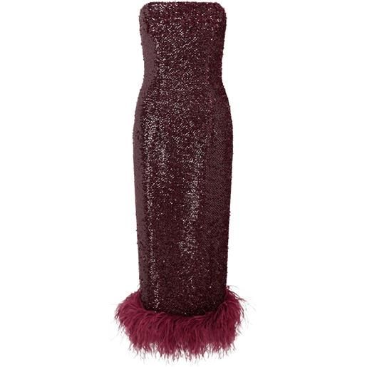 16Arlington abito midi minelli - rosso