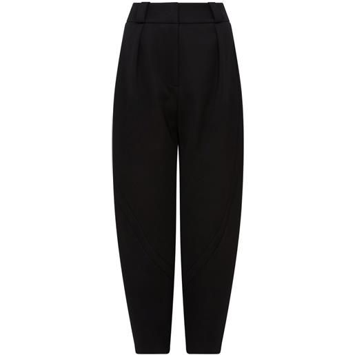 16Arlington pantaloni affusolati pola con tasca - nero