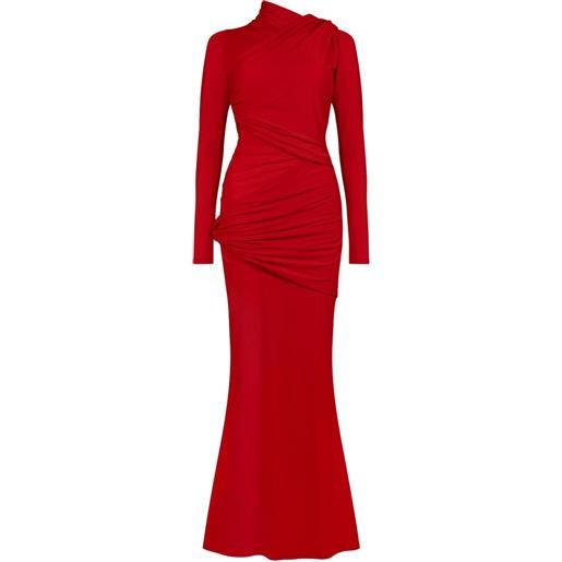 Paris Georgia abito claw aria - rosso