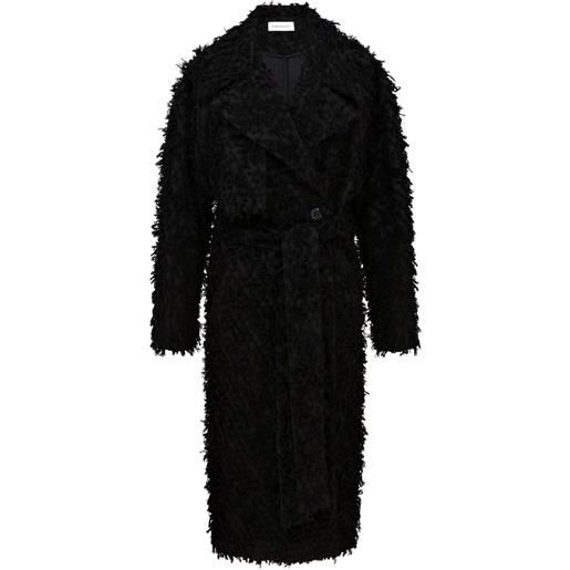 16Arlington cappotto palmi doppiopetto - nero