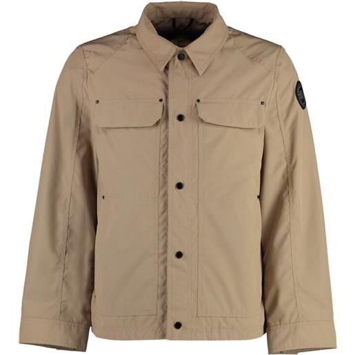 Canada Goose giacca burnaby core con bottoni - toni neutri
