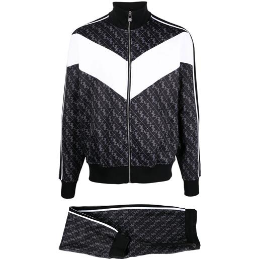 Billionaire tuta sportiva con stampa - nero