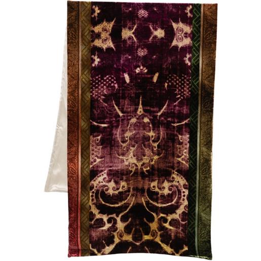 Pierre-Louis Mascia sciarpa kanadas con stampa - viola