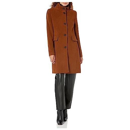 DKNY capispalla da donna buttondown con colletto e tasche giacca, mou