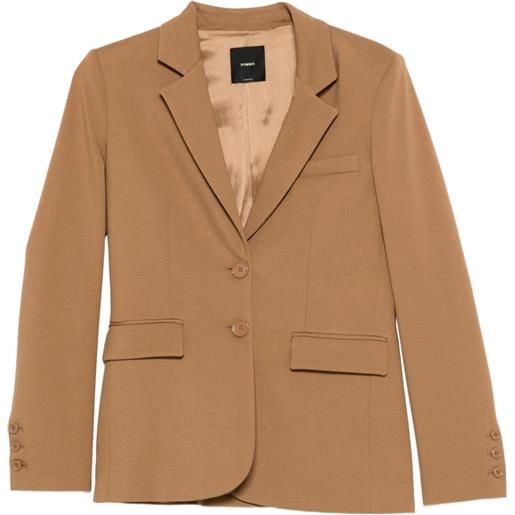 PINKO blazer con revers a lancia - marrone