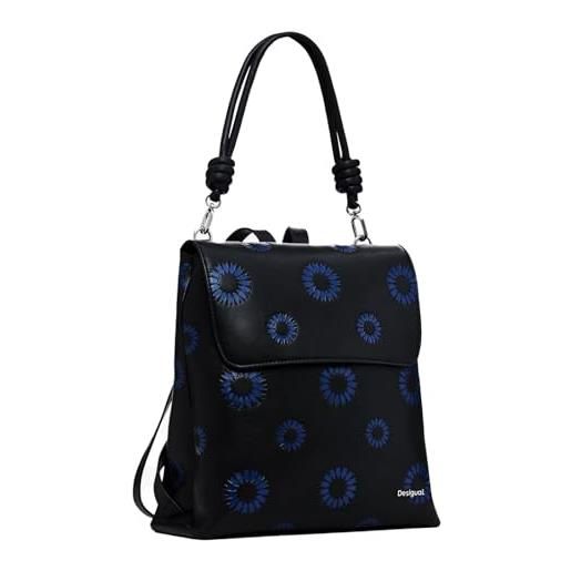 Amzbeauty Mini zaino in pelle per donne ragazze piccolo borsa casual shopping borsa borsa, Fiori Hawaii, Medium