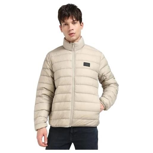 Calvin Klein uomo piumino down jacket leggero, verde (gothic olive), xxl