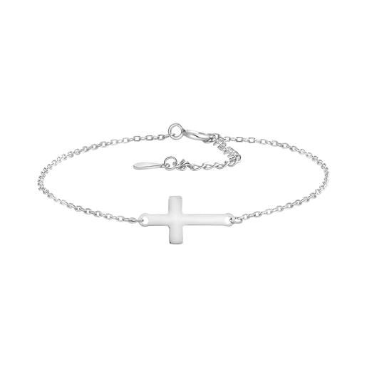 Bracciale Donna Miluna in Argento e Perle - I Gioielli di Miss Italia